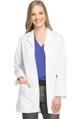 Cherokee Women's Notched Lapel 32" Lab Coat