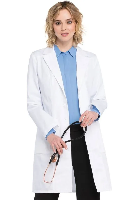 Cherokee Clearance Women's 36" Lab Coat -Scrubs for Women Shop 1 ck 2319 clearancewht 650