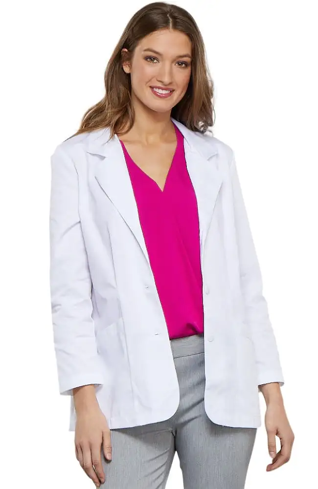 Cherokee Clearance Women's Shaped 30" Lab Coat 1 Cherokee Clearance Women's Shaped 30" Lab Coat