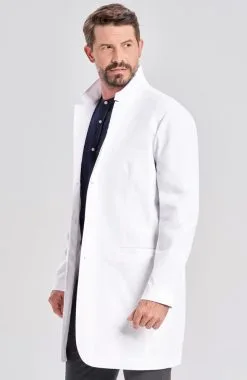 Medelita Men's Boyd Slim Fit Lab Coat