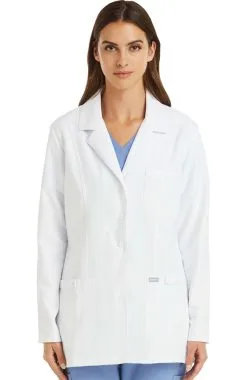 Maevn Uniforms Women's 29" Notch Collar Consultation Lab Coat