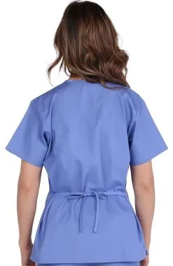 AllHeart Clearance Women's Mock Wrap Scrub Top & Elastic Waistband Scrub Pant Set -Scrubs for Women Shop 3 ah b9set clearance 650
