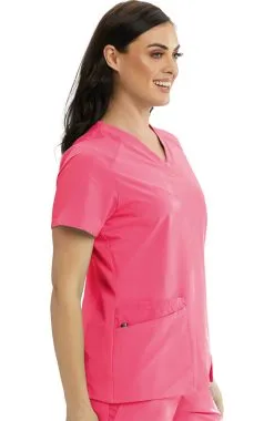 Barco One Clearance Women's V-Neck Contrast Mesh Solid Scrub Top 6 Barco One Clearance Women's V-Neck Contrast Mesh Solid Scrub Top -Scrubs for Women Shop 3 bc bwt012 clearance 650
