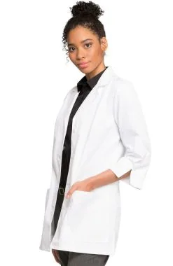 Cherokee Clearance Women's 3/4 Sleeve 30" Lab Coat -Scrubs for Women Shop 3 ck 1470a clearance 650