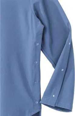 Silverts Clearance Women's Post-Surgery Side Snap Recovery Blouse -Scrubs for Women Shop 3 si 608 clearance 650